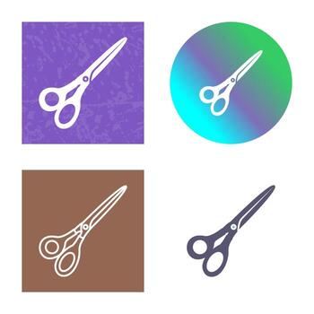 icono de vector de tijeras