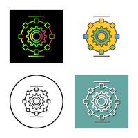 Automated Process Vector Icon