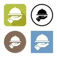 Waiter Vector Icon