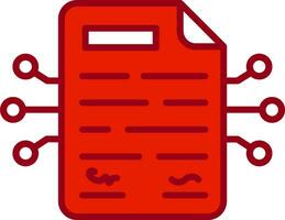 Smart Contracts Vector Icon