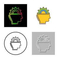 Machine Learning Vector Icon