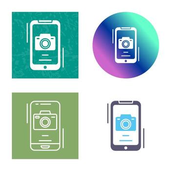 icono de vector de camara