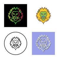 Lion Vector Icon