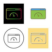 Page Speed Vector Icon