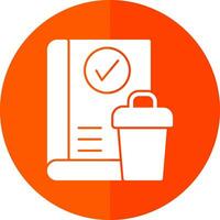 Trash Can Vector Icon Design