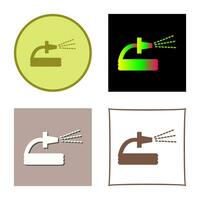 Unique Spraying Water Vector Icon