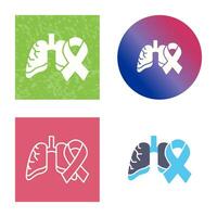 icono de vector de cáncer