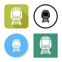 icono de vector de tren