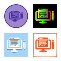 Web Design Vector Icon