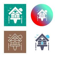 Birdhouse Vector Icon