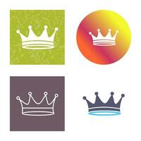 King Crown Vector Icon