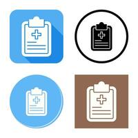 Prescription Vector Icon