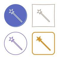 Unique Magic Vector Icon