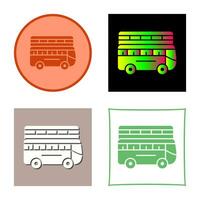 Double Bus Vector Icon