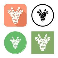 Giraffe Vector Icon