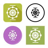 Automated Process Vector Icon