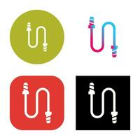 Jumping Rope Vector Icon