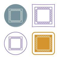 Unique Frame Vector Icon