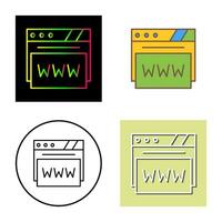 Web Browser Vector Icon