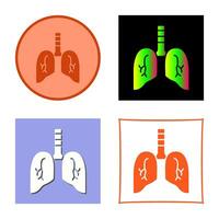 Lung Vector Icon