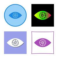 Unique Eye Vector Icon