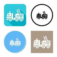 Fire Truck Vector Icon