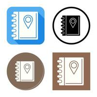 Address Book Vector Icon