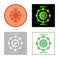 Automated Process Vector Icon