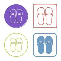 Slippers Vector Icon