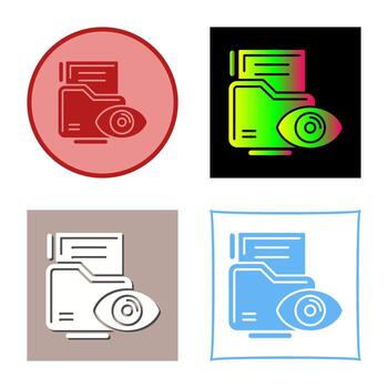 Data Visualization Vector Icon