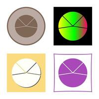 Pie Chart Analysis Vector Icon