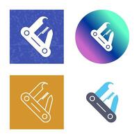 Swiss Army Knife Vector Icon