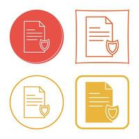 Private Document Vector Icon