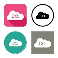 Carbon Dioxide Vector Icon