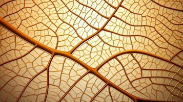 Close up texture leaf structure macro photography, abstract texture, Generative AI illustration photo