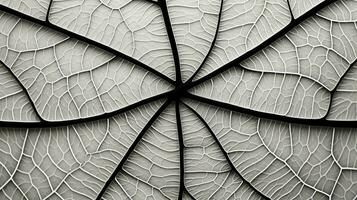 Close up texture leaf structure macro photography, abstract texture, Generative AI illustration photo