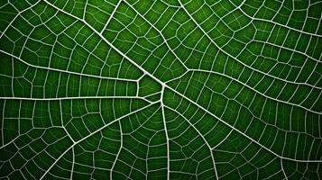 Close up texture leaf structure macro photography, abstract texture, Generative AI illustration photo