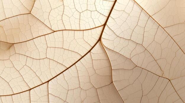Close up texture leaf structure macro photography, abstract texture, Generative AI illustration photo