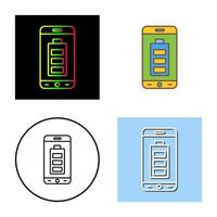 Mobile Battery Vector Icon