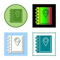 Address Book Vector Icon