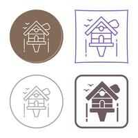 Birdhouse Vector Icon