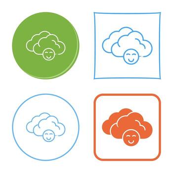 Cloudy Vector Icon