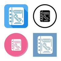 Phonebook Vector Icon