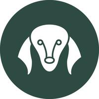 saluki vector icono