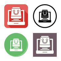 Online Shopping Vector Icon