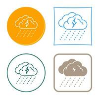 Rainy Day Vector Icon