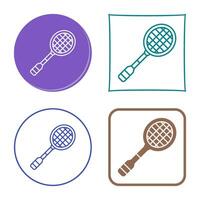 Racket Vector Icon