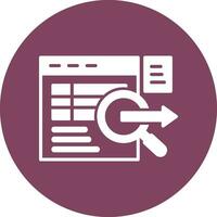 Data Query Vector Icon