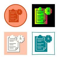 Task Management Vector Icon