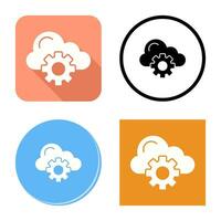 Cloud Computing Vector Icon